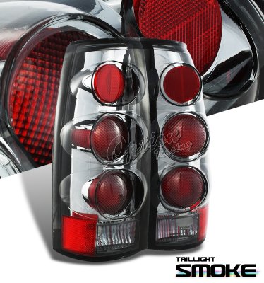 Chevy Tahoe 1995-1999 Smoked Altezza G2 Tail Lights