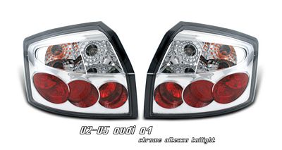Audi A4 2002-2005 Clear Altezza Tail Lights