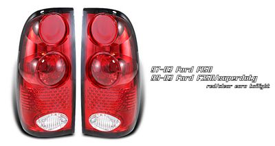 Ford F150 1997-2003 Red Altezza Tail Lights