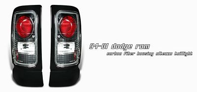 Dodge Ram 1994-2001 Carbon Fiber Altezza Tail Lights