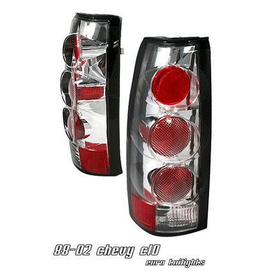 GMC Yukon Denali 1999-2000 Chrome Altezza Tail Lights