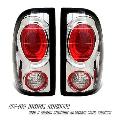 Dodge Dakota 1997-2004 Clear Altezza Tail Lights