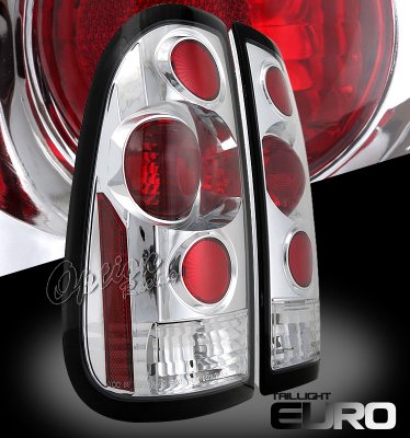 Ford F250 Styleside 1999-2007 Chrome Altezza Tail Lights