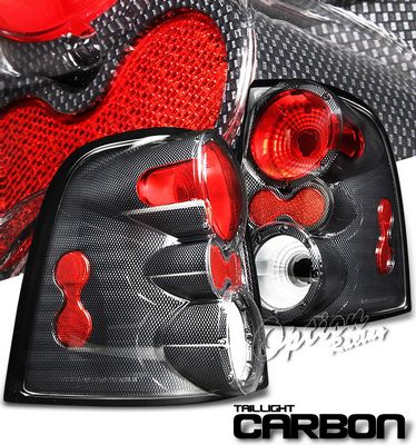 Ford Explorer 2002-2004 Carbon Fiber Altezza Tail Lights