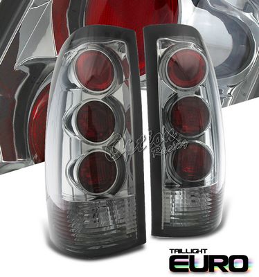 Chevy Silverado 1999-2002 Smoked Altezza Tail Lights