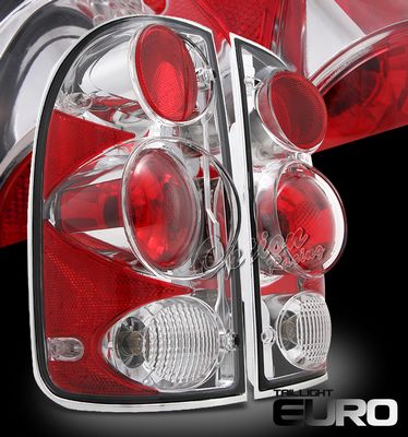 Toyota Tacoma 1995-2000 Clear Altezza Tail Lights