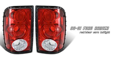 Ford Ranger 2001-2005 Red and Clear Altezza Tail Lights