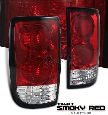 GMC Jimmy 1995-2004 Red Smoked Altezza Tail Lights