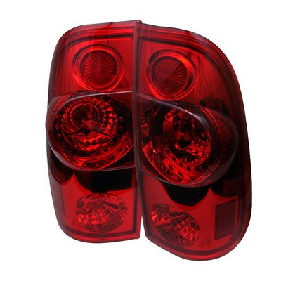Ford F350 Super Duty 1999-2004 Red LED Tail Lights