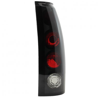 Chevy 3500 Pickup 1988-1998 Black Smoked Altezza Tail Lights