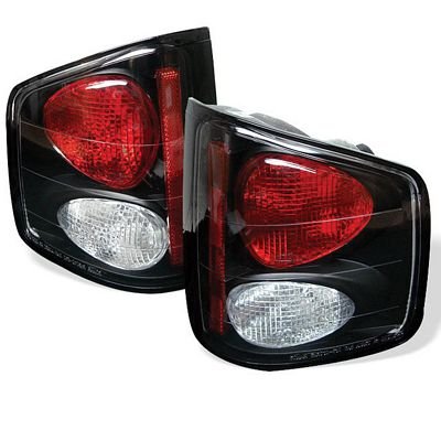 GMC Sonoma 1994-2004 Black Altezza Tail Lights