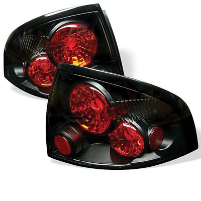 Nissan Sentra 2000-2003 Black Altezza Tail Lights