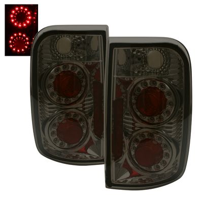 GMC Envoy 1998-2000 Smoked LED Ring Tail Lights