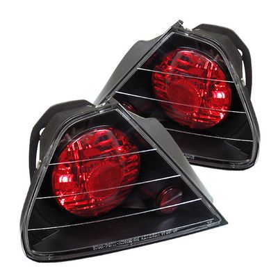 JDM Black Altezza Tail Lights For 1998-2000 Honda Accord Sedan (4 Door)