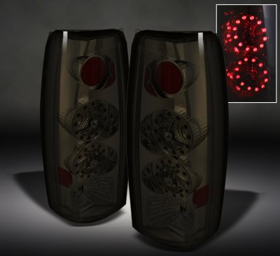 GMC Yukon Denali 1999-2000 Smoked LED Tail Lights