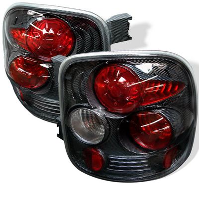 Chevy Silverado 1999-2004 Carbon Fiber Stepside Altezza Tail Lights