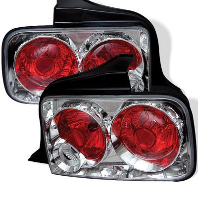 Ford Mustang 2005-2009 Clear Altezza Tail Lights