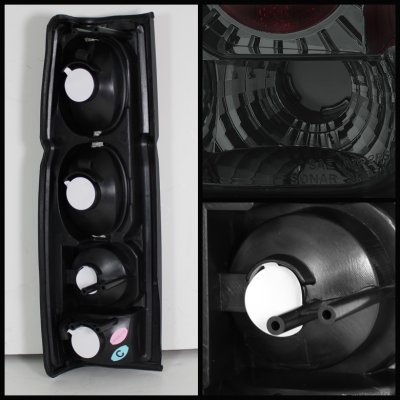 Nissan Hardbody 1986-1997 Smoked Altezza Tail Lights