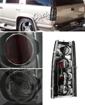 Chevy Suburban 1992-1999 Smoked Altezza Tail Lights