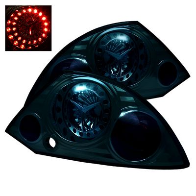Mitsubishi Eclipse 2000-2002 Blue Smoked LED Tail Lights