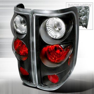 Ford F150 2004-2008 Black Altezza Tail Lights