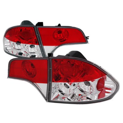 Honda Civic Sedan 2006-2010 Clear Altezza Tail Lights