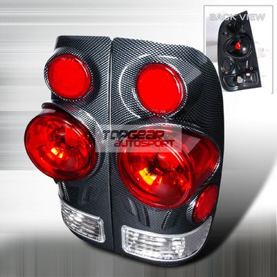 Ford F150 1997-2003 Carbon Fiber Altezza Tail Lights
