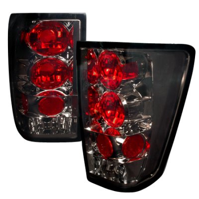 Nissan Titan 2004-2009 Smoked Altezza Tail Lights