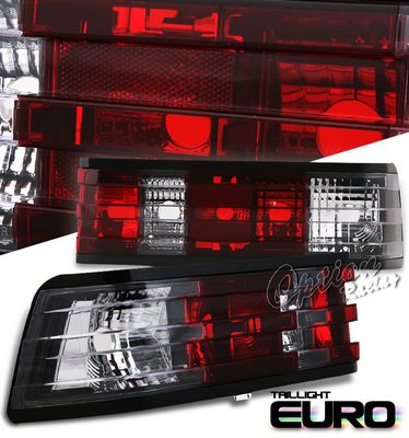 Mercedes Benz C Class 1982-1993 Smoked Euro Tail Lights