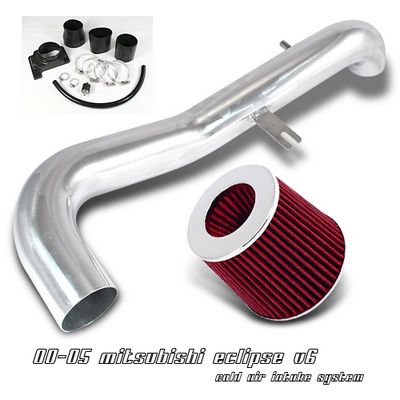 Mitsubishi Eclipse V6 2000-2005 Polished Cold Air Intake System