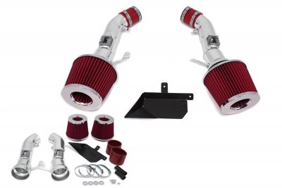 Nissan 370Z V6 2009-2020 Cold Air Intake with Heat Shield and Red Filter