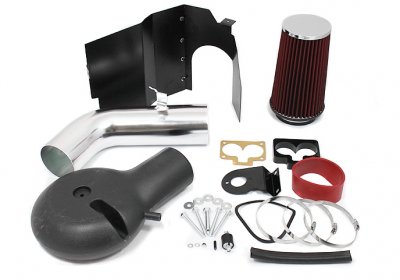 Dodge Durango V8 2000-2003 Cold Air Intake with Heat Shield and Red Filter