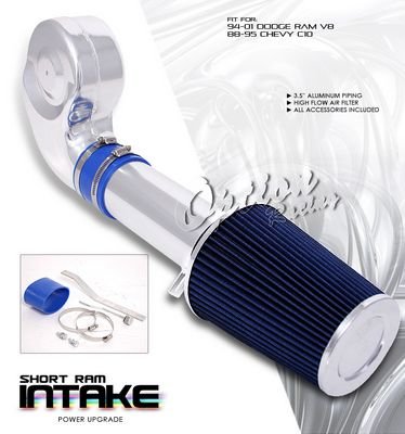 Chevy Suburban 1988-1995 Polished Short Ram Intake System