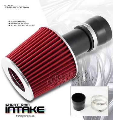 Kia Optima 1993-2003 Black Short Ram Intake System