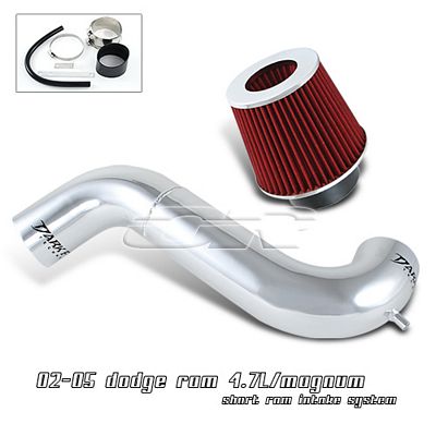 Dodge Ram 2002-2005 Polished Short Ram Intake System