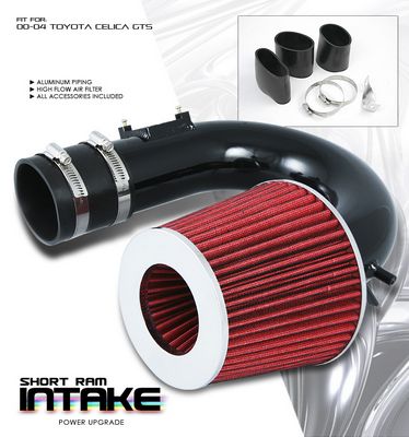 Toyota Celica GT 2000-2004 Black Short Ram Intake System