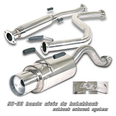 1996-2000 Civic Hatchback Exhaust Muffler Pipe fits