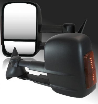 GMC Suburban 1992-1999 Towing Mirrors Manual LED Signal Lights