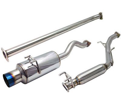Honda Civic 2006-2008 Cat Back Exhaust System with Titanium Tip