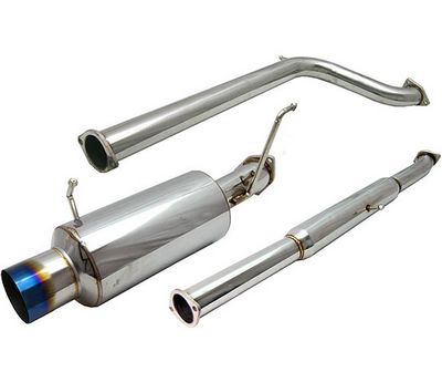 Mitsubishi Eclipse 2000-2005 Cat Back Exhaust System with Titanium Tip