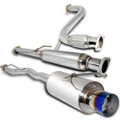 SR*S Cat-Back Exhaust System Stainless Steel For Honda Accord 1994-1997 (2/4DR)