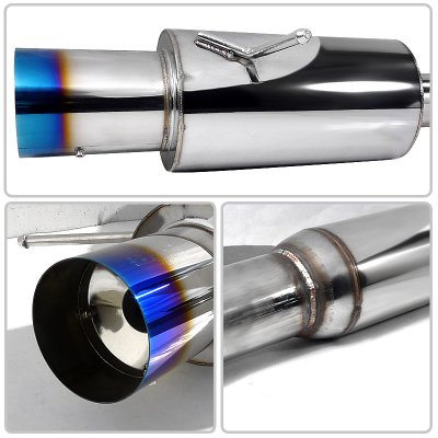 Subaru Impreza WRX 2002-2007 Cat Back Exhaust System with Titanium Tip