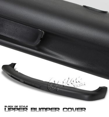 Chevy Silverado 1999-2002 Black Upper Bumper Filler