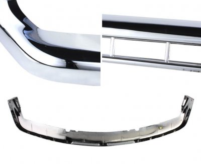 Chevy Suburban 2000-2006 Chrome Upper Bumper Filler