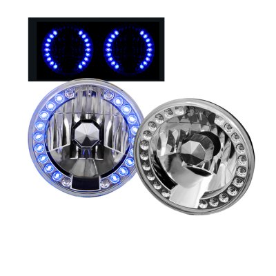 Porsche 914 1972-1976 Sealed Beam Headlight Conversion Blue LED