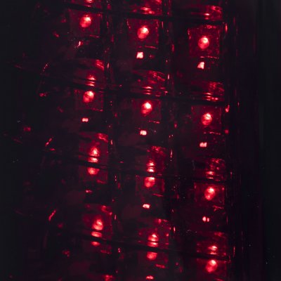 Ford F350 Super Duty 1999-2007 Red Smoked LED Tail Lights