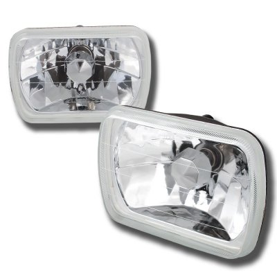 DOT Pair led headlight Sealed high/Low Beam for 1992-1996 Mitsubishi Mighty Max 
