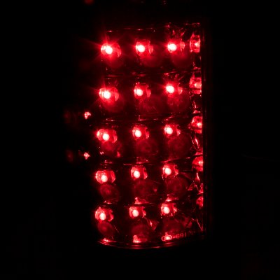Chevy Silverado 1988-1998 LED Tail Lights Red and Smoked