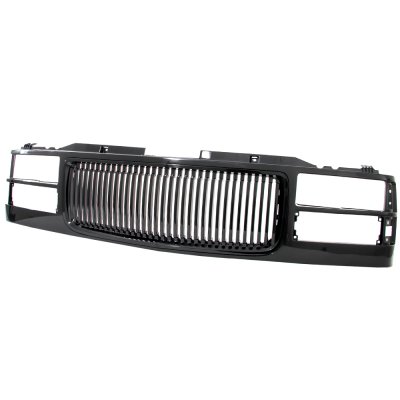 GMC Truck 1994-1998 Front Grill Black Vertical Bars