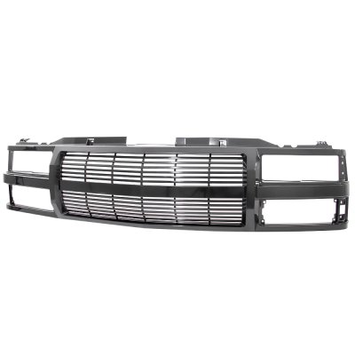 Chevy 3500 Pickup 1994-1998 Black Billet Grille